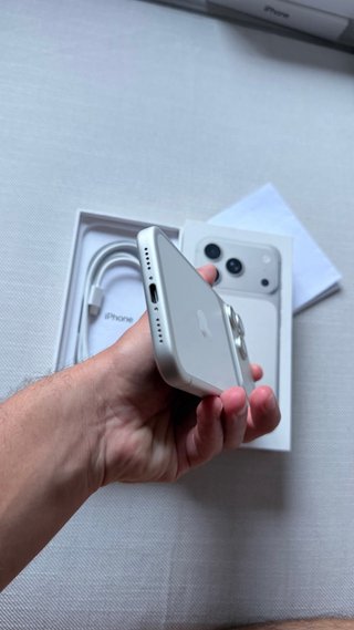 iPhone 17 Pro 256GB Plata/Blanco