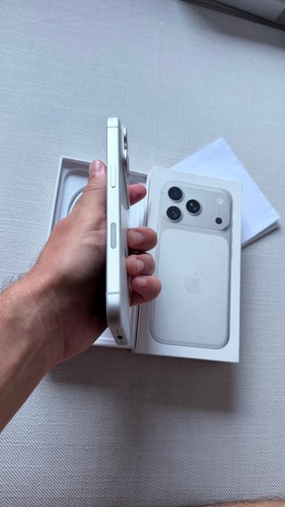 iPhone 17 Pro 256GB Plata/Blanco
