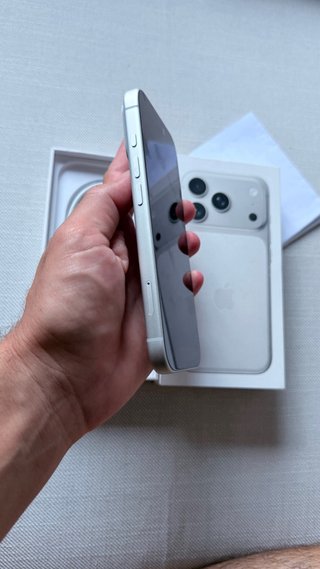 iPhone 17 Pro 256GB Plata/Blanco