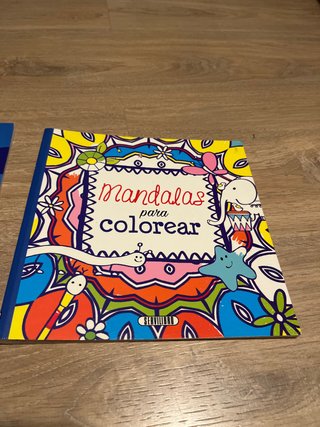 Libros colorear mandallas infantiles