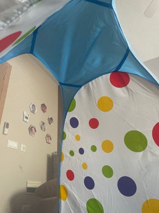 Parque infantil túnel y piscina de bolas
