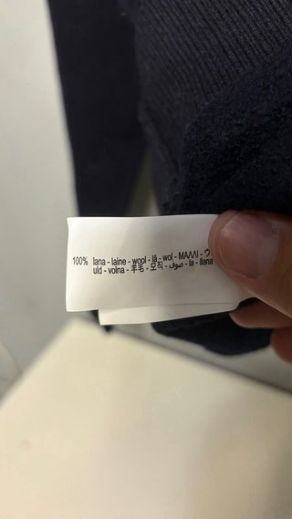 Jersey Zara 100% lana