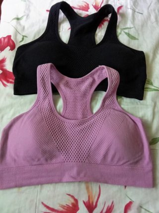 Conjunto 2 Tops Deportivos Mujer Talla L