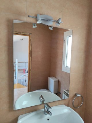 Lavabo Roca con Pedestal Blanco