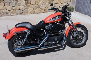 Harley Davidson Sportster 883R Naranja