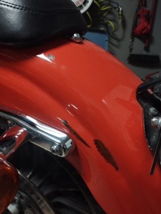 Harley Davidson Sportster 883R Naranja