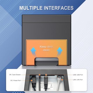 Impresora Tickets NETUM 80mm Bluetooth USB Eth