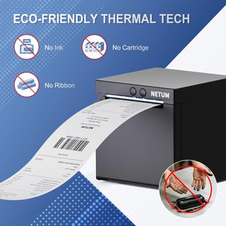 Impresora Tickets NETUM 80mm Bluetooth USB Eth