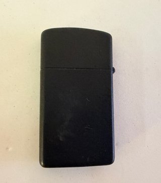 Mechero Zippo Negro Mate 1995 Original
