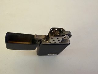 Mechero Zippo Negro Mate 1995 Original