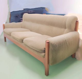 Sofá escandinavo vintage atr Dyrlund años 70