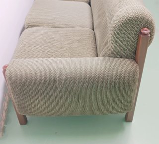 Sofá escandinavo vintage atr Dyrlund años 70