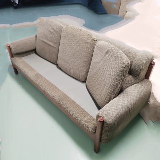 Sofá escandinavo vintage atr Dyrlund años 70