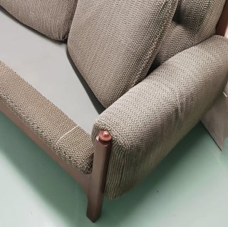 Sofá escandinavo vintage atr Dyrlund años 70