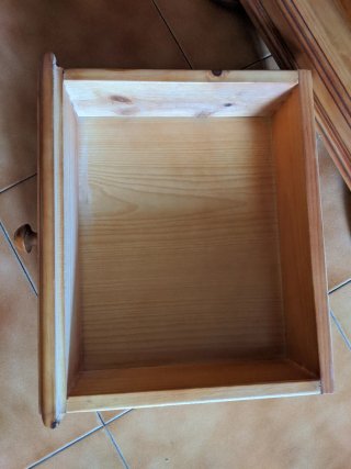 Mesitas de noche pino macizo (2 unidades)