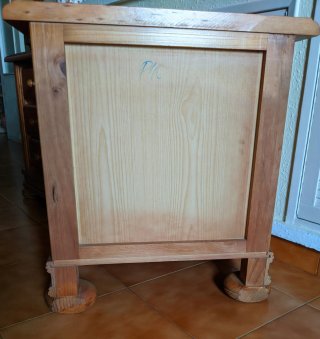Mesitas de noche pino macizo (2 unidades)