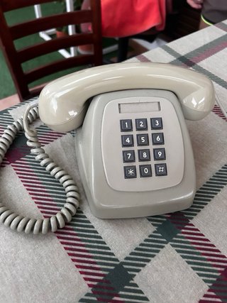 Teléfono Vintage Citesa Telefónica Beige