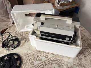 Cosina Super 8, eumig mark S807D super8 y splicer