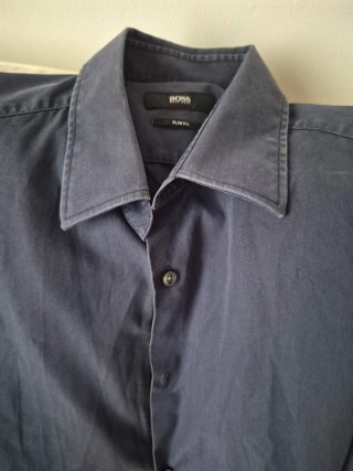Camisa Hugo Boss Azul Talla S