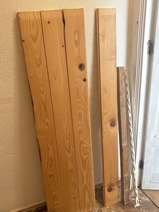 16 tablas de madera 2,30m