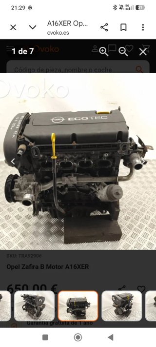 Motor Opel A16XER