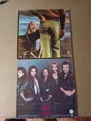 Vinilos Scorpions: Animal Magnetism y Savage Amuse