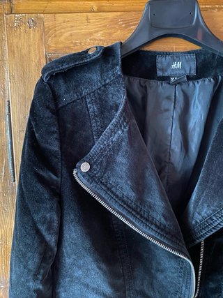 Giacca corta H&M velluto nero