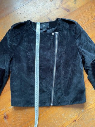 Giacca corta H&M velluto nero