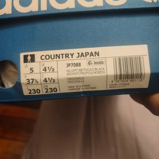 Adidas Country Japan Unisex Rojo/Plata