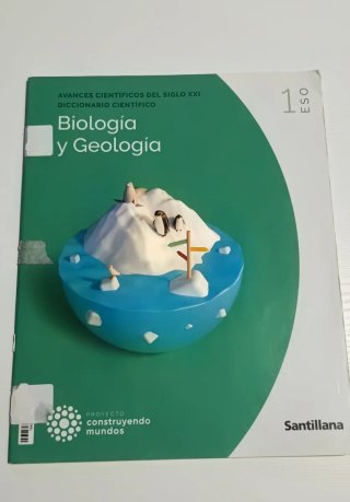 Libro Biología y Geología 1 ESO.ISBN 9788468049397