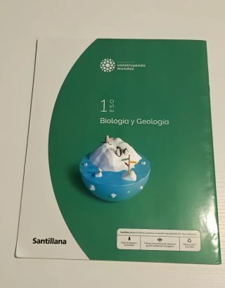 Libro Biología y Geología 1 ESO.ISBN 9788468049397