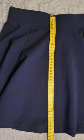 Minigonna H&M Divided blu a ruota