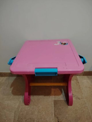Pupitre pizarra infantil con banco