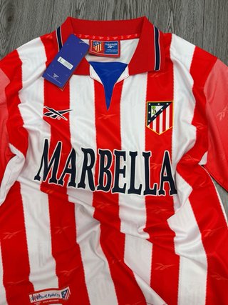 Camiseta Retro Atlético de Madrid Talla L