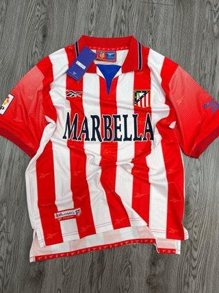 Camiseta Retro Atlético de Madrid Talla L