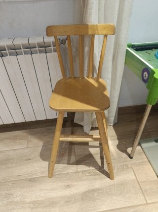 Silla de madera Ikea