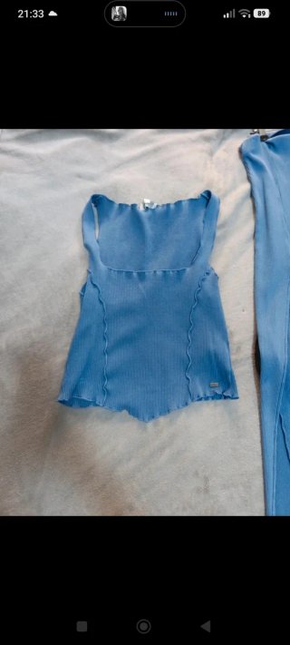 Conjunto Pull&Bear azul