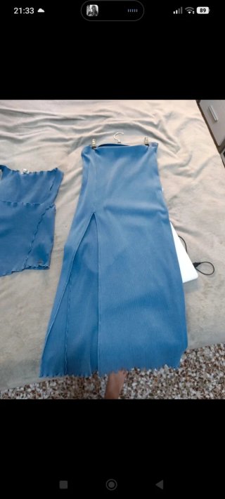 Conjunto Pull&Bear azul
