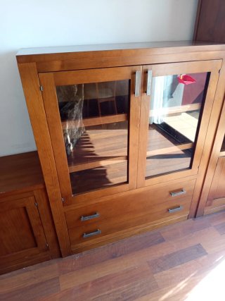 Conjunto Muebles Salón Madera
