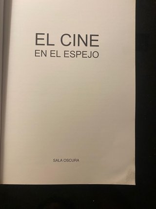 El cine en el espejo. Edita Sala Oscura.