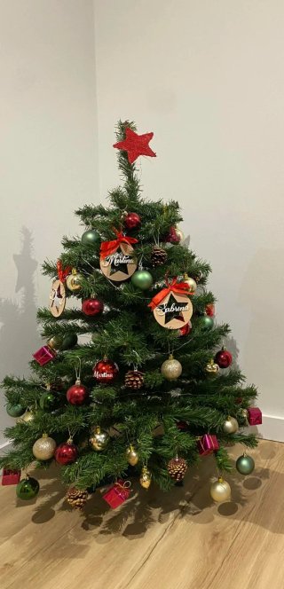 Árbol de Navidad Casa 90cm