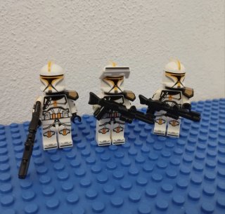 Lote Lego Star Wars 327th Clone Trooper Custom