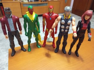 Lote Figuras Superhéroes Marvel