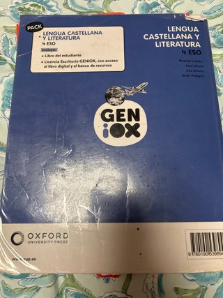 Lengua castellana y literatura Geniox