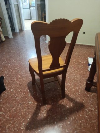 6 Sillas Comedor Madera Provenzal
