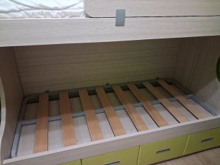 Litera 1.90m Madera y Metal