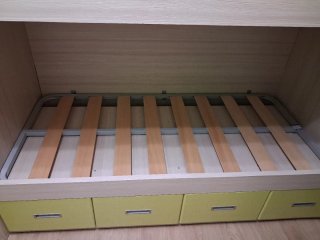Litera 1.90m Madera y Metal