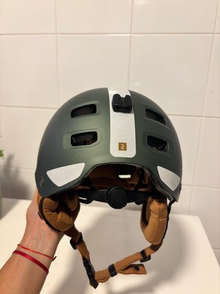 Casco patinete/bici/skate verde