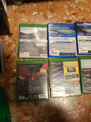 Lote 4 Juegos Xbox One y PS4: FIFA, NBA, Just Danc
