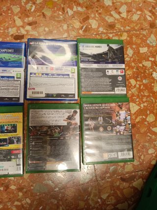 Lote 4 Juegos Xbox One y PS4: FIFA, NBA, Just Danc